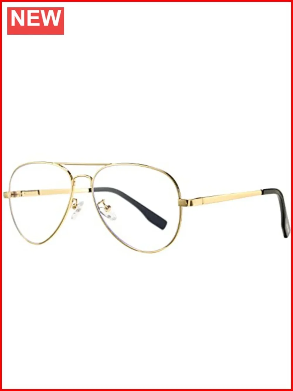 Aviator Metal Frame Sunglasses 100% UV400 Protection